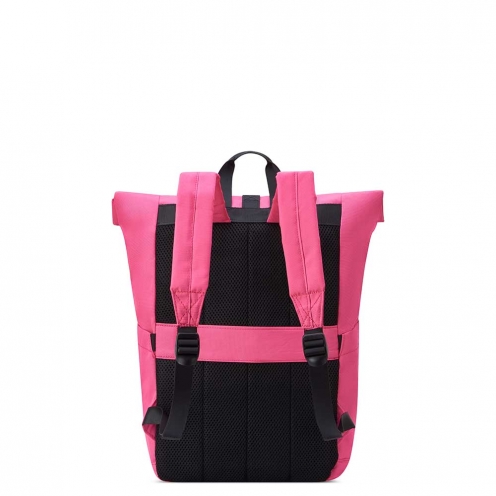 خرید کوله پشتی دلسی مدل بی ای رول تاپ رنگ صورتی چمدان ایران -  BE BE ROLLTOP BACKPACK DELSEY PARIS 376361009 chamedaniran 2